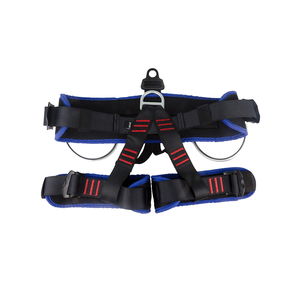 消防 救助 洞窟探検 ロッククライミング 懸垂下降 樹木保護用 ハーフボディ ウエスト 安全ハーネス - Product Image 3