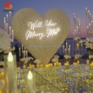 Mịn Đề Nghị Ý Tưởng Phù Hợp Với Thiết Kế Trang Trí Rắn Hình Trái Tim Hoa Vòm <span class=keywords><strong>LED</strong></span> Sân Khấu Đám Cưới <span class=keywords><strong>Backdrop</strong></span> Set - Product Image 3