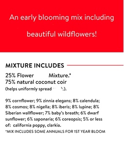 Mélange de fleurs sauvages pour jardin domestique, facile à cultiver, non-OGM, floraison <span class=keywords><strong>rapide</strong></span>, 14 variétés, sac de fleurs utilisé avec des fleurs artificielles - Product Image 6