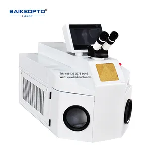 200W Mini Gold Sliver Koperen Sieraden Spot Laser Lasmachine