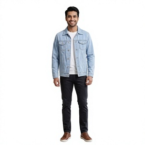 Chaqueta vaquera de motorista para hombre de alta calidad, chaqueta vaquera de nuevo diseño de estilo personalizado para la mejor oferta de invierno - Product Image 1