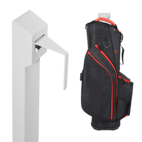Support mural vertical robuste JH-Mech en acier au carbone blanc, réglable et à accès facile, pour sacs