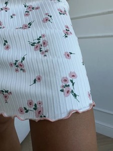 Camicia da Notte Estiva da Donna con Stampa Floreale, Vestito da Notte Morbido per Ragazze, Pigiama Traspirante con Scollo in Pizzo e Schiena Scoperta - Product Image 3