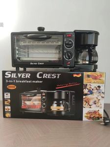 صانعة إفطار 3 في 1 جديدة الأكثر مبيعًا لعام 2025: فرن ميكروويف ومحطة قهوة ومقلاة - Product Image 5