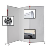 Présentoirs portables pliables durables et écologiques avec impression par sublimation pour murs d'exposition, publicité, art et salons professionnels