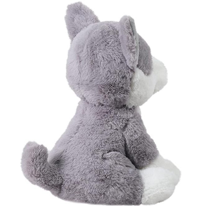 Juguetes de Peluche de Perro <span class=keywords><strong>Husky</strong></span> Pequeño y Suave, Personalizados al por Mayor, con Forro de Malla y Relleno de Algodón PP - Product Image 4