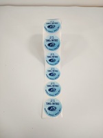 Étiquettes de logo d'entreprise imperméables pour pots à épices en petit cercle Étiquettes de nom d'épices en vinyle imprimées UV Papier couché