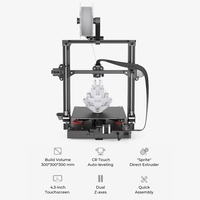 Imprimante 3D Creality Ender-3 S1 Plus, taille plus grande 300*300, machine d'impression 3D FDM entièrement métallique à double engrenage