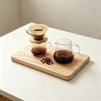 Nouveau design durable, pliable, rectangulaire, fait main, écologique, compatible lave-vaisselle, en bois, style européen, pour découper et hacher, usage domestique