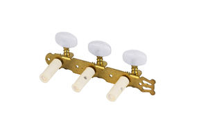 Teste meccaniche per alberi per chitarra classica in oro R + L/set chiave per accordatura per corde in Nylon - Product Image 6