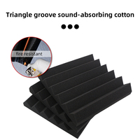 Panneaux de mousse acoustique haute résilience Funas panneaux muraux insonorisés panneaux de mousse acoustique polyester coton insonorisé