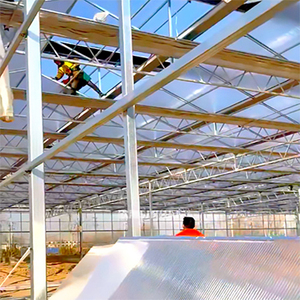 20ft x 16 ft hiện đại màu xanh lá cây nhà trong suốt đôi tường 10 mét vật liệu xây dựng nhựa PC tấm rỗng Polycarbonate tấm lửa - Product Image 3