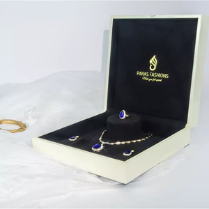 FORTE Flip Cover Jewelry <b>Box</b> New Design With Hot Stamping Logo for Rings <b>Earrings</b> Necklaces Bracelets Pendant Packaging <b>Gift</b> <b>Box</b> - Product Image 1