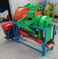 Ventes directes usine : Batteuse multifonctionnelle pour maïs, riz, blé, sorgho et soja, électrique et diesel