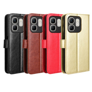 Funda de teléfono de cuero con diseño de Caballo loco para <span class=keywords><strong>infinix</strong></span> Hot 50i 4G/Smart 9 4G - Product Image 6