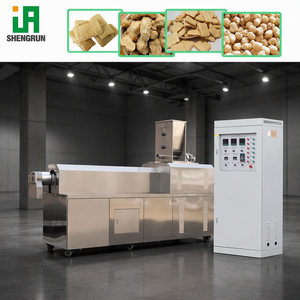 Complete Textured Soy Protein Production Line <strong>Fibrated</strong> Protein Extrusion Line Artificial Meat Making Machine - Product Image 1