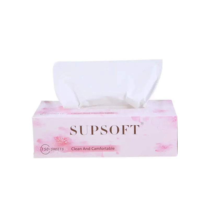 Benutzer definiertes Seidenpapier Facial Tissue Box 50-150 Blatt Seidenpapier in Box