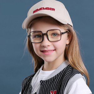 แว่นตาเด็กทรงสี่เหลี่ยม TR90 รุ่นล่าสุด ปี <span class=keywords><strong>2022</strong></span> เลนส์ AC ป้องกันรังสี ป้องกันแสงสีฟ้า - Product Image 3