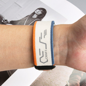 สายนาฬิกาไนลอนแม่เหล็กปรับแต่งได้สำหรับ <span class=keywords><strong>Apple</strong></span> <span class=keywords><strong>Watch</strong></span> ใช้ได้กับ Huawei <span class=keywords><strong>Garmin</strong></span> Samsung Smartwatches ด้วย - Product Image 1