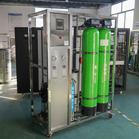 Ligne de production d'eau modulaire compacte avec équipement de filtration RO 1T/H pour eau de puits et eau du robinet à usage domestique