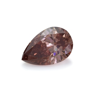 Diamante de color rosa marrón EX Cut Lab Grown Diamond Precio al por mayor CVD Lab Diamond con certificado <span class=keywords><strong>GEMID</strong></span> - Product Image 1
