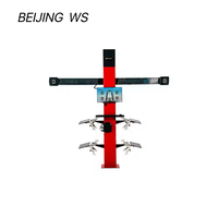 Equilibradora y Alineadora 3D de Ruedas BEIJING WS 4 con Pantalla LED, 250W, 220rpm, Herramientas para Taller de Neumáticos, Peso Máximo de Rueda 75kg, 220V