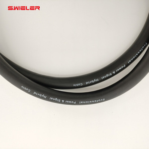 สายไฮบริด 2 เมตร สำหรับควบคุมไฟ DMX สายสัญญาณไฟ 13awg 2.5 มม. สายไฮบริด DMX พร้อมหัวต่อ Cat6 RJ45 และ Powercon - Product Image 5