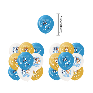 Décorations de fête d'<span class=keywords><strong>anniversaire</strong></span> sur le thème des chiens de dessin animé, ballons à empreintes de pattes, bannière, joli topper de gâteau pour animaux de compagnie, fournitures d'<span class=keywords><strong>anniversaire</strong></span> pour enfants - Product Image 5