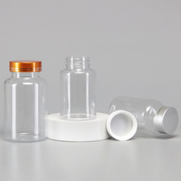 Conteneur médical en plastique vide de 150 ml, 175 ml, 200 ml, 250 ml pour l'emballage de pilules, de compléments alimentaires, de vitamines et de capsules