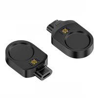 Cable Convertidor de Datos con Puerto Magnético a Tipo-C Macho para Reloj Inteligente MARQ2, Cable de Carga USB PD para Relojes Garmin