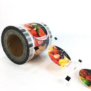 Customized Print Logo Membrane Waterproof PET PP Food Grade Cup Lid Film Boba <b>Bubble</b> Tea Milk <b>Roll</b> Packaging Cup Sealing Film - Product Image 3