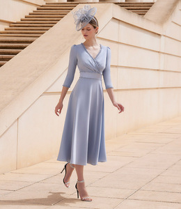 2023 vestido <span class=keywords><strong>de</strong></span> <span class=keywords><strong>dama</strong></span> <span class=keywords><strong>de</strong></span> honor <span class=keywords><strong>turquesa</strong></span> <span class=keywords><strong>de</strong></span> manga larga con cuentas <span class=keywords><strong>vestidos</strong></span> <span class=keywords><strong>de</strong></span> graduación con cuello en V para mujeres <span class=keywords><strong>vestidos</strong></span> <span class=keywords><strong>de</strong></span> noche - Product Image 1