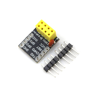 Placa Adaptadora ESP01/01S para Protoboard, Adaptador ESP8266 ESP01 ESP01S Sin Soldadura