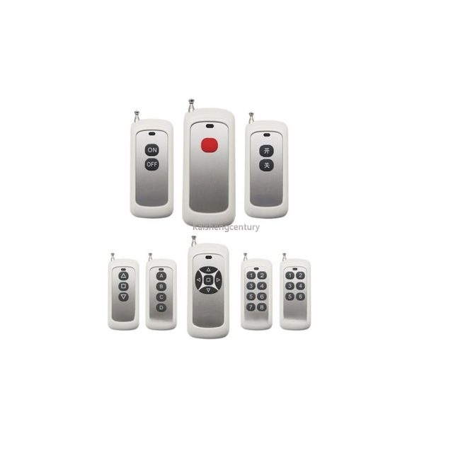 2 4 6 8 Button Antenna Reach 1000M remote control 433Mhz 315Mhz  Remote Control Learning Code 1527 2262 Wireless RF Modules HK