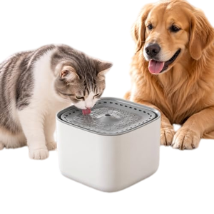 Fontaine à eau pour chat 3L avec filtre à recirculation automatique, grande capacité, distributeur d'eau silencieux électrique USB pour chats - Product Image 1