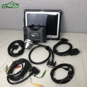 SUPER M6 DOIP Xentry SD Connect Multiplexer DAS ECP WIS สำหรับรถยนต์และรถบรรทุก 12V&24V สำหรับเบนซ์ แคนเตอร์ เครื่องมือวินิจฉัย+แท็บเล็ต CF33 - Product Image 1