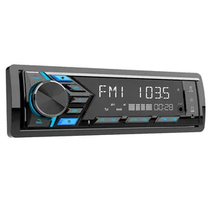 GRANDnavi התאמה אישית/RTS אוניברסלי יחיד דין MP3 רדיו לרכב BT נגן סטריאו לרכב AUX מולטימדיה SD כרטיס USB רדיו לרכב