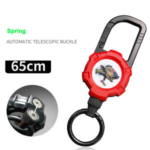 Porte-clés magnétique extérieur sac <span class=keywords><strong>à</strong></span> dos porte-<span class=keywords><strong>canne</strong></span> rétractable pour téléphone portable outils de <span class=keywords><strong>pêche</strong></span> <span class=keywords><strong>à</strong></span> la mouche accessoire Badge bobine métal matériel - Product Image 6