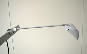 <span class=keywords><strong>Faretto</strong></span> LED <span class=keywords><strong>Portatile</strong></span> da 20W con Braccio Lungo e Morsetto per Stand Espositivi, Fiere e Pareti - Product Image 2