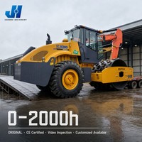 Rouleau compresseur vibrant d'occasion XCMG XS223J de 22 tonnes à tambour unique pour projets de construction