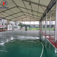 Tentes personnalisées pour événements extérieurs, transparentes, pour mariages, 18x8 m, pliables, avec arche, tentes de réception robustes avec draperies