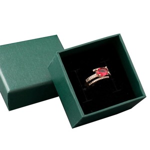 Cajas de Embalaje de Joyería de Cartón, Caja de Papel con Base y Tapa de Cuero Sintético con Logotipo Personalizado, Mini Caja de Joyería para Collares - Product Image 4