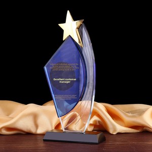Trofeo Ecológico de Cristal Azul para Personajes de Cine y Televisión - Product Image 2