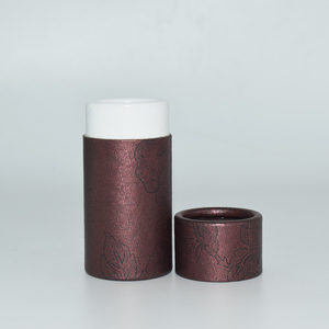 Tubo <span class=keywords><strong>de</strong></span> papel Perfume Embalaje recargable Lápiz labial personalizado vacío Botellas cosméticas Kraft redondas <span class=keywords><strong>Tubos</strong></span> Cajas <span class=keywords><strong>de</strong></span> cartón reciclado - Product Image 2