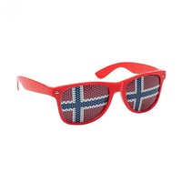 Ensemble de supporters de football américain personnalisé 2026 Drapeau Norvège : T-shirt, Casquette, Écharpe, Lunettes – Cadeau idéal pour les matchs