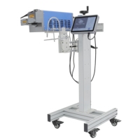 Imprimante laser CO2 IPS-LC30F MG pour codes-barres, codes QR et codes Data Matrix pour les joints de tuyaux en caoutchouc et les composants de pneus