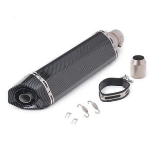 Pot d'échappement universel pour <span class=keywords><strong>moto</strong></span>, silencieux de motocross pour HONDA Cbr 954 Rr Goldwing 1800 Vfr 750 <span class=keywords><strong>Rebel</strong></span> Steed 400 Cbr125R - Product Image 6