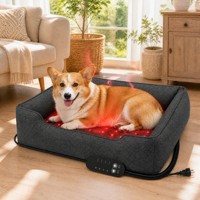 Tapis chauffant électrique pour animaux de compagnie ZT, automne-hiver, chauffage par infrarouge lointain 660nm + 850nm, pour petits chiens et chats
