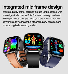 Reloj Inteligente Portátil Sourcingark con Termómetro, Cuenta Regresiva, Alarma, Carga Magnética ET580 - Product Image 4