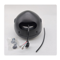 Kit de Faros Delanteros para Motocicleta de 4 Modos, Faro LED Redondo de 5.75 Pulgadas, Luz Auxiliar H4 para Motocicleta